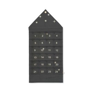 Adventskalender, dunkelgrün