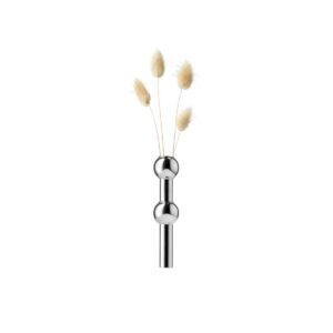 STOFF Nagel Vase, chrome