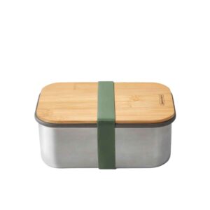 Sandwichbox Edelstahl L, olive