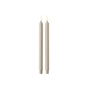 LED Candles 2er, Sand
