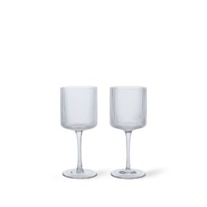 Ripple White Wine Glasses 2er, clear