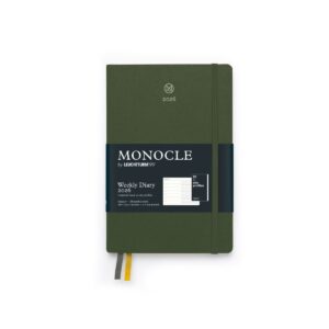 Wochenkalender Monocle B6+ 2026, Olive