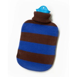 Hot Water Bottle Cobalt Dark Brown