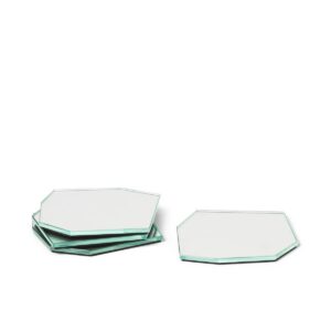 Shard Coasters - Set of 4 - 6 Mirror