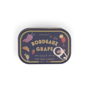 Zwei-Docht Duftkerze in der Dose, 127 g, Bordeaux Traube