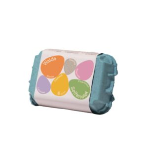 Eierkarton mit 6 versch. Seifen a´ 60 Gr.