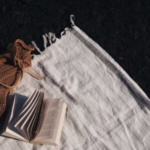 Bahia Towel, black