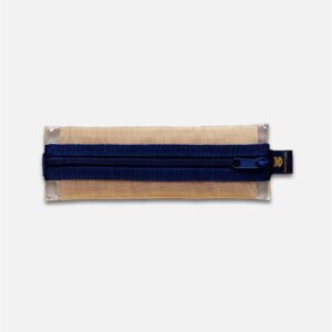Kito trousse - Blue & Camel